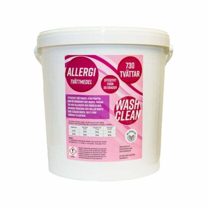 Washclean Allergitvättmedel