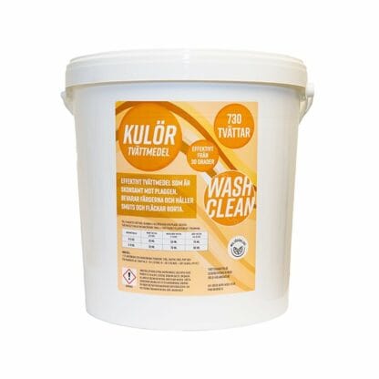 Washclean Kulörtvättmedel