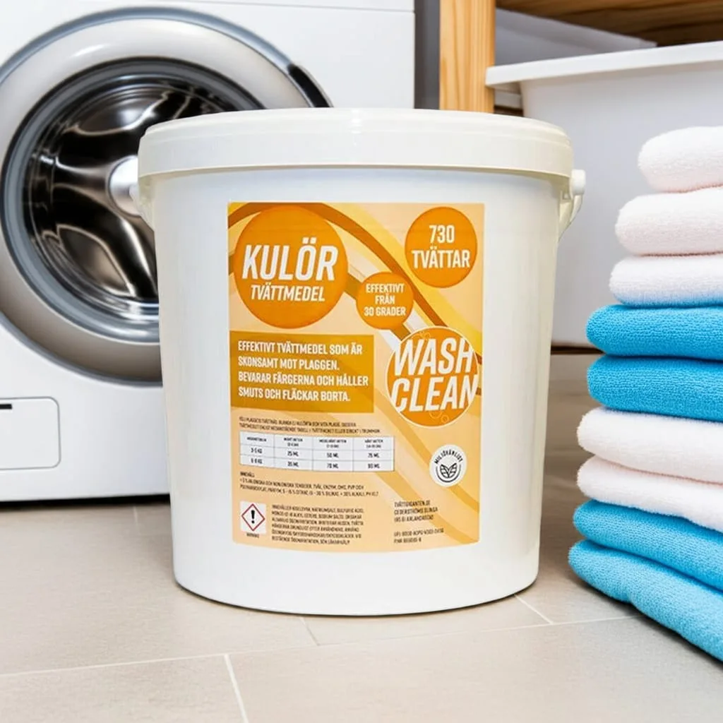 Washclean Kulörtvättmedel